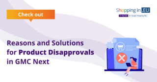 Reasons and Solutions for Product Disapprovals in GMC Next
